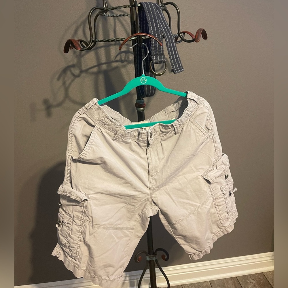 Cargo Shorts Light Blue